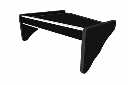 Masa centrala bord camion compatibila cu Scania R (01.2005-12.2016), Negru cu cusatura gri [1]