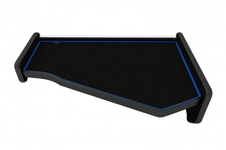 Masa centrala bord camion compatibila cu Scania R Nextgen 01.2017+ si Scania S Nextgen 01.2017+, Negru cu cusatura albastra [2]