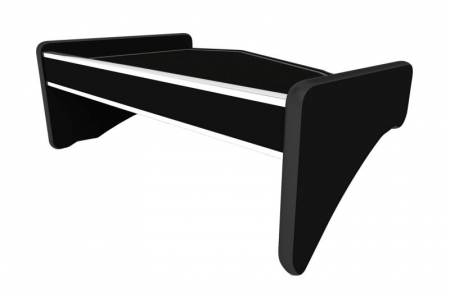 Masa centrala bord camion compatibila cu Scania R Nextgen 01.2017+ si Scania S Nextgen 01.2017+, Negru cu cusatura gri [1]