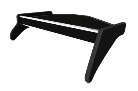 Masa centrala bord camion compatibila cu Volvo FH 3 (01.2009-12.2012), Negru cu cusatura gri [1]