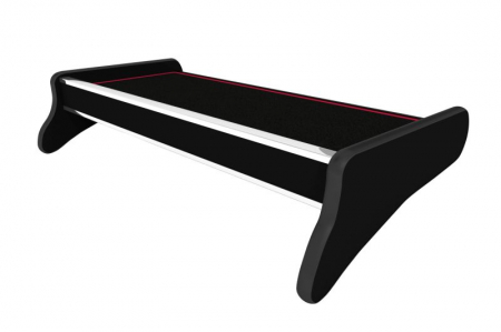 Masa centrala bord camion compatibla cu Mercedes Axor si Mercedes Atego, Negru cu cusatura rosie [1]