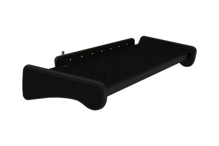 Raft interior cabina sofer - Masa centrala camion compatibila cu MAN TGX, 01.2007-03.2020 - Negru