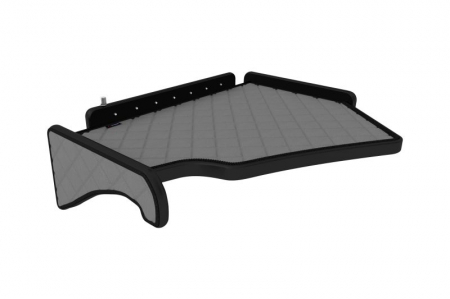 Raft interior cabina sofer - Masa centrala camion compatibila cu Scania R cabina inalta fabricatie 2005-2016, Gri