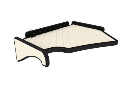 Raft interior cabina sofer - Masa centrala camion compatibila cu Scania R cabina inalta fabricatie 2005-2016, Crem