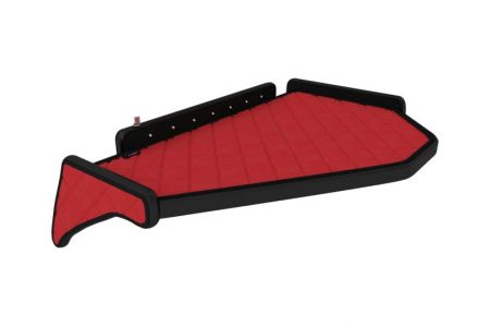 Raft interior cabina sofer - Masa centrala camion compatibila cu Volvo FH 3 2009-2012, Rosu