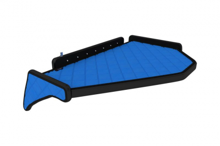 Raft interior cabina sofer - Masa centrala camion compatibila cu Volvo FH 3 2009-2012, Albastru