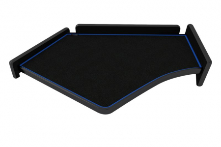 Masa centrala compatibila cu Ford F-MAX fabricatie 2018+, Negru cu cusatura albastra [2]