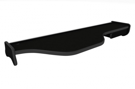 Raft interior cabina sofer - Masa lunga bord camion compatibila cu DAF XF 105 (01.2006-12.2013), Negru