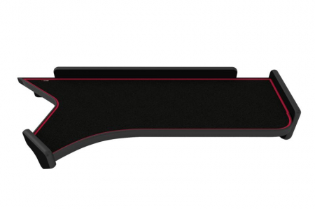 Masa lunga bord camion compatibila cu Iveco Stralis HI-WAY si Iveco Stralis XP, Negru cu cusatura rosie [2]