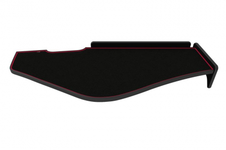 Masa lunga bord camion compatibila cu Renault T 01.2014+ , Negru cu cusatura rosie [2]