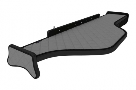 Raft interior cabina sofer - Masa lunga camion compatibila cu DAF XF 105 (01.2006-12.2013) - Gri