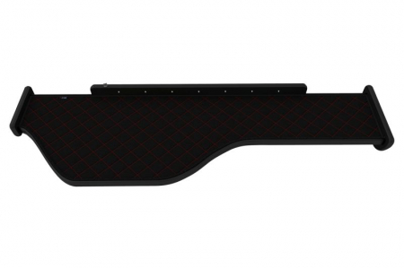 Masa lunga camion compatibila cu DAF XF 106 06.2015+, Negru cu cusatura rosie [3]