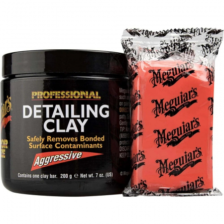 Intretinere auto - Meguiar's Aggressive Overspray Clay - Argila Agresiva Decontaminare C2100MG