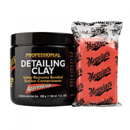 Intretinere auto - Meguiar's Argila Plastelina Curatare Depuneri Suprafete Afresiva Detailing Clay 200G C2100