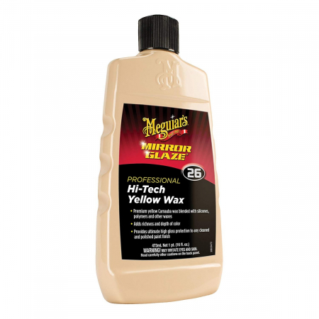 Intretinere auto - Meguiar's Ceara Protectie Hi-Tech Professional Hi-Tech Yellow Wax 473ML M2616