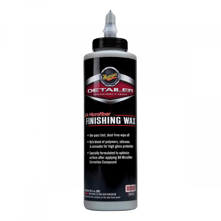 Intretinere auto - Meguiar's Ceara Protectie Microfibre Finishing Wax 473ML D30116