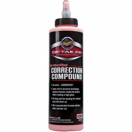 Intretinere auto - Meguiar's Da Microfiber Correction Compound D300 Pasta Abraziva Polish 473ML D30016DA
