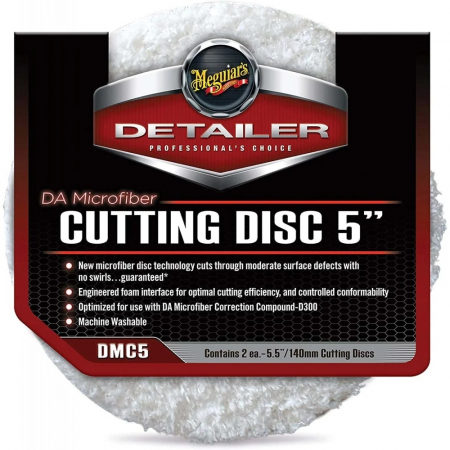 Intretinere auto - Meguiar's Da Microfiber Cutting Pad Pad Polish Abraziv 140MM DMC5MG