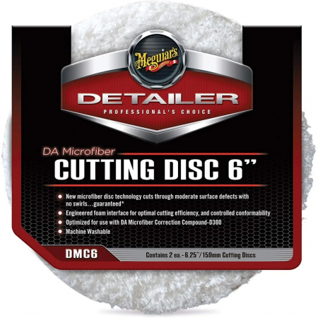 Intretinere auto - Meguiar's Da Microfiber Cutting Pad Pad Polish Abraziv 152.4MM DMC6MG