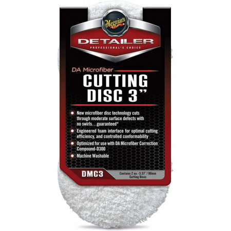 Meguiar's Da Microfiber Cutting Pad Pad Polish Abraziv 76MM DMC3MG [0]