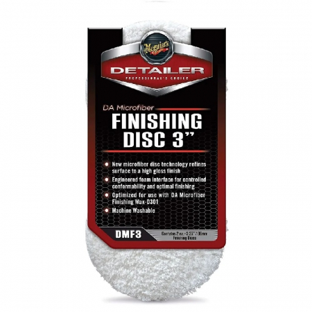 Intretinere auto - Meguiar's Da Microfiber Finishing Pad Pad Microfibre Polish 76MM DMF3MG