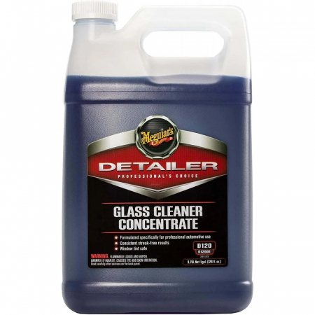 Intretinere auto - Meguiar's Glass Cleaner Concentrate - Solutie Curatare Geamuri 3.8L D12001MG