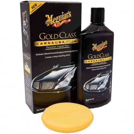 Intretinere auto - Meguiar's Ceara Lichida Gold Class Liquid Car Wax Carnauba Plus 473ML G7016MG