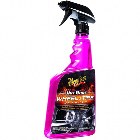 Intretinere auto - Meguiar's Hot Rims All Wheel & Tire Cleaner Solutie Curatare Jante G9524MG
