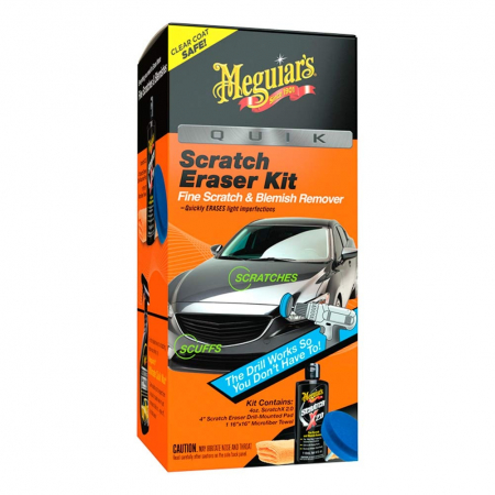 Intretinere auto - Meguiar's Kit Eliminare Zgarieturi Quik Scratch Eraser Kit G190200EU