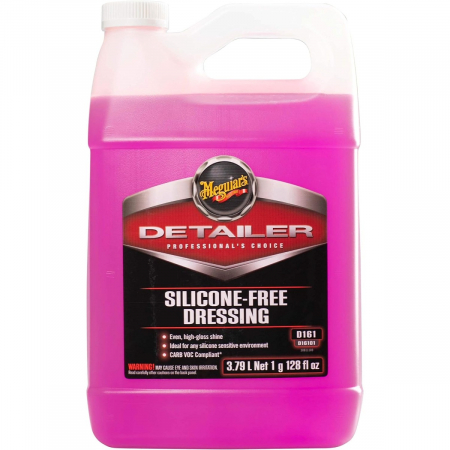 Intretinere auto - Meguiar's Silicone Free Dressing Solutie Dressing Auto Fara Silicon Pentru Cauciuc Si Plastic 3.78L D16101
