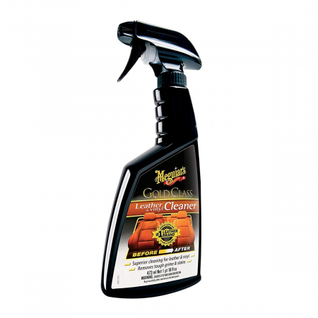 Intretinere auto - Meguiar's Solutie Curatat Piele Si Vinilin Gold Class Leather Cleaner 473ML G18516