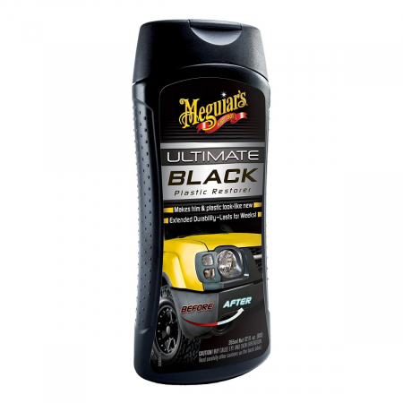 Intretinere auto - Meguiar's Solutie Curatat Plastice Exterior Ultimate Black 355ML G15812EU