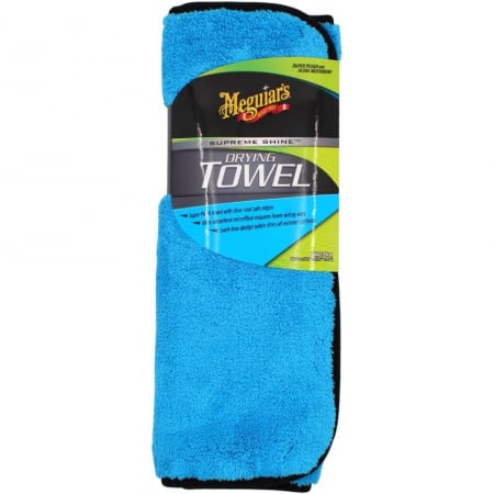 Intretinere auto - Meguiar's Supreme Shine Drying Towel Laveta Prosop Uscare Auto 55x40cm 1050g/m² X210100