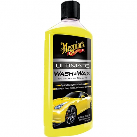 Intretinere auto - Meguiar's Ultimate Wash & Wax Sampon Auto Cu Ceara 473ML G17716EUMG