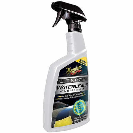 Spalare - Meguiar's Ultimate Waterless Wash & Wax Anywhere Solutie Spalare Rapida 769 ML G3626MG