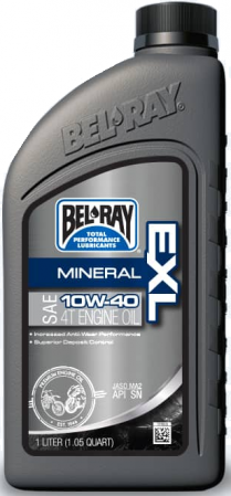 Ulei moto - Ulei de motor Bel-Ray EXL MINERAL 4T 10W-40 1 l