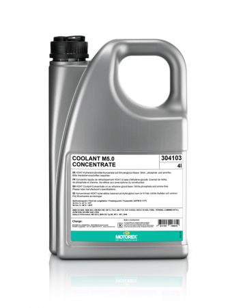 Antigel moto - MOTOREX - Antigel M5.0 - 4L Concentrat