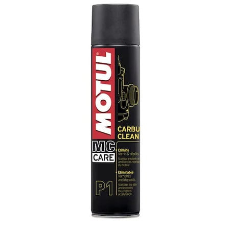Vaselina si spray-uri tehnice moto - Motul MC Care P1 Carbu Clean solutie curatat carburatoare 400ml