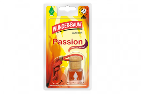 Intretinere auto - Odorizant auto sticluta Wunder-Baum PASSION