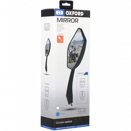 Oglinda Retrovizoare Moto Dreapta Oxford Trapezium OX153 [1]