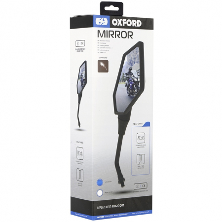Oglinda Retrovizoare Moto Stanga Oxford Diamond OX570 [1]