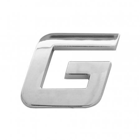 Accesorii auto exterior - Ornament Auto 3D. Litera G. 26 Mm. Cromat