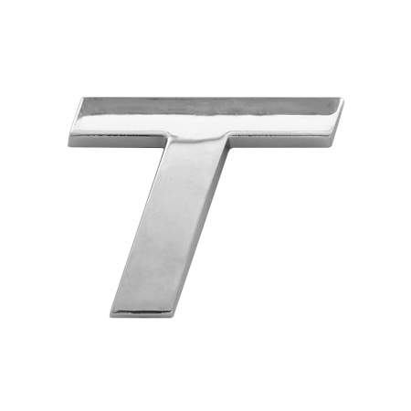 Accesorii auto exterior - Ornament Auto 3D. Litera T. 26 Mm. Cromat
