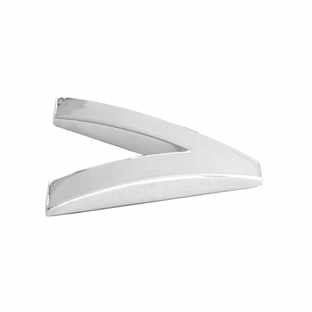 Ornament Auto 3D. Litera V. 26 Mm. Cromat [1]
