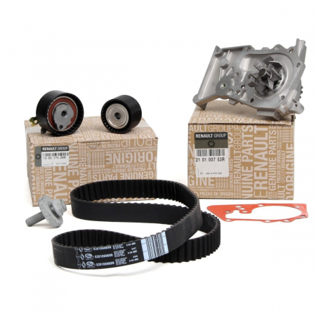 Distributie - Pachet Revizie Kit Distributie Oe Dacia 130C17529R + Pompa Apa Oe Dacia 210105296R Dacia Duster 2010-2017 1.6 16V 77KW/105CP