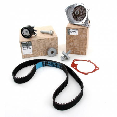 Kit distributie - Pachet Revizie Kit Distributie Oe Dacia 7701477028 + Pompa Apa Oe Dacia 7701478031 Dacia Logan 1 2004-2012 1.5 DCI