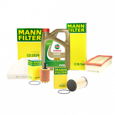 Piese auto - Pachet schimb ulei 4L+ filtre VW Passat B6 / GOLF VI 1.9TDI, 2.0TDI