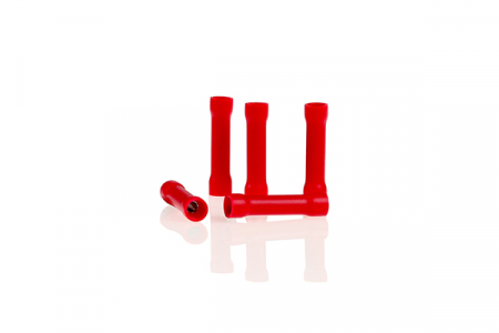 Scule si echipamente - Papuc Electric Auto Izolat Rosu Tip Tubular 1.7Mm - Set 10
