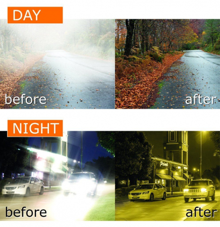 Parasolar tip vizor pentru circulatie pe timp de zi si timp de noapte Streetwize [1]