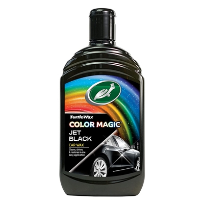 Intretinere auto - Pasta Polish 3 In 1 Color Magic Jet Black Wax 500Ml Turtle Wax